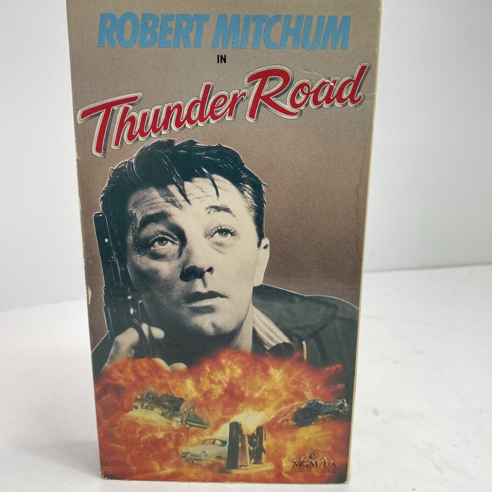 Thunder Road Robert Mitchum VHS ( 1988 Copy)